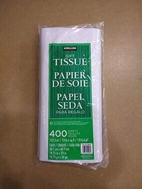 Kirkland Signature White Gift Tissue Paper 400 Sheets